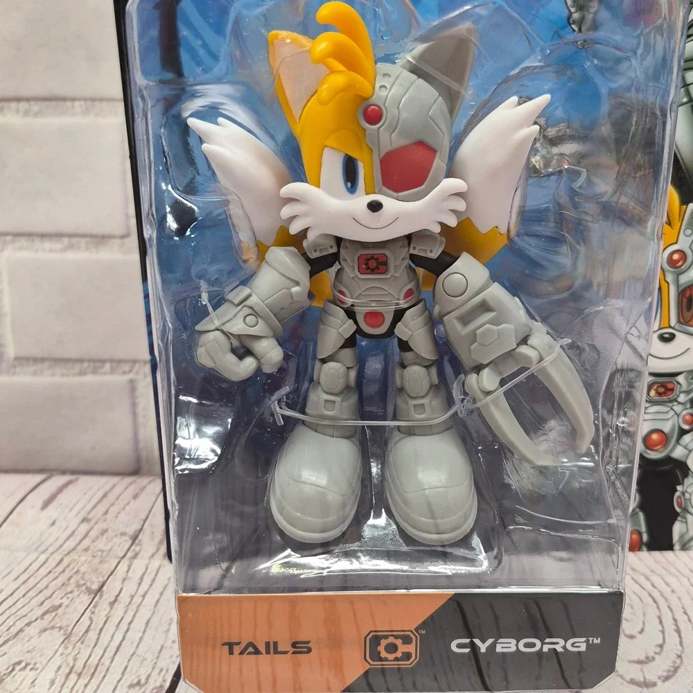 DC x Sonic the Hedgehog Tails as Cyborg Action Figure Jakks Pacific 25 Points